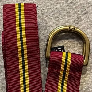 Polo Ralph Lauren D-ring belt 46 inches overall